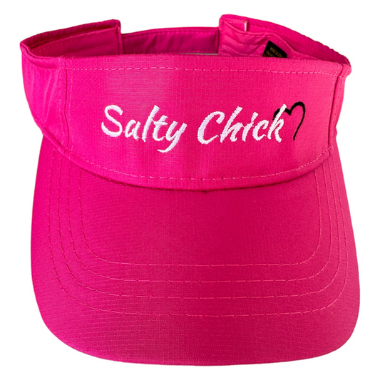 Promotional Visor Hat - Salty Chick PINK